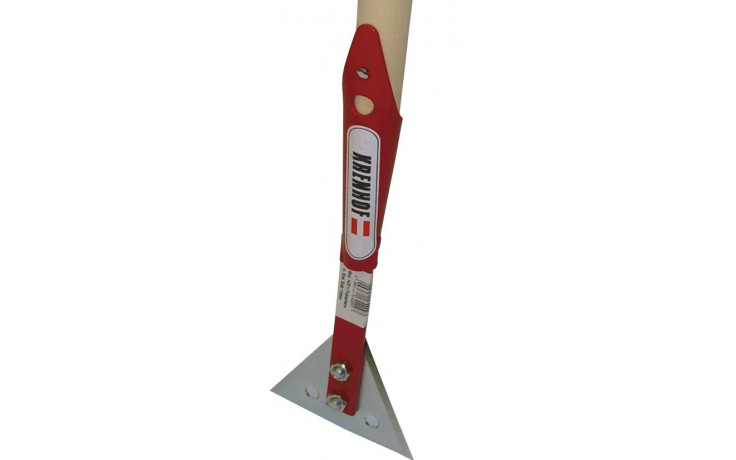 KRENHOF Mauerscharre 110 mm mit Stiel mit 3-fach Wendestahlblatt 110 mm