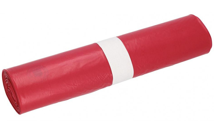 Abfallsack rot 700x1100 120Liter 25 Stück per Rolle