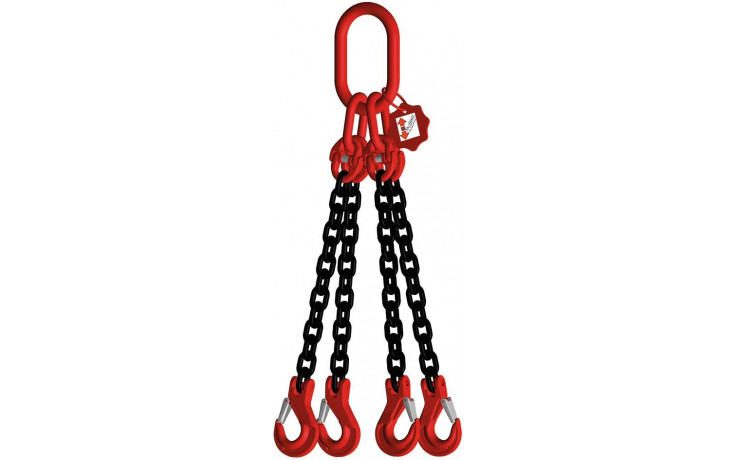 Kettengehänge 4-Strang 3m 6 mm 2,36t
