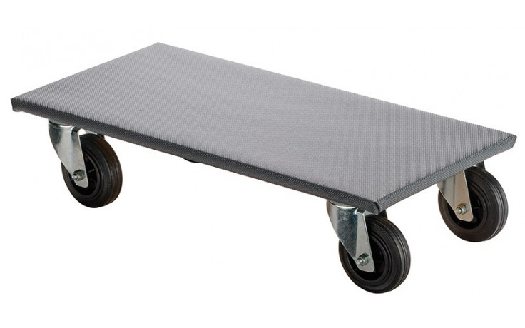 Allzweckroller "Möbelhund" mit Gummreifen 300 x 600 mm 250 kg