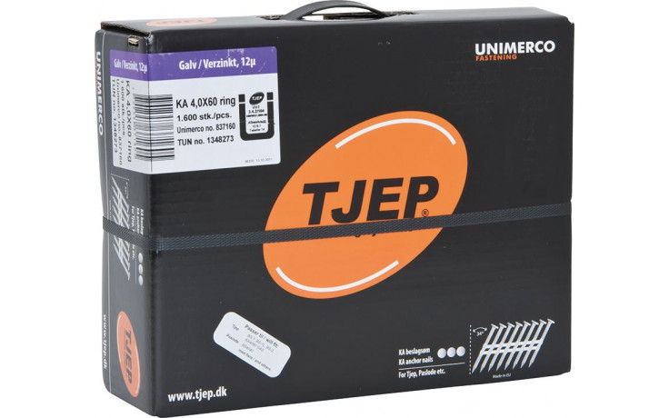 TJEP KA 40/60 Ankernagel verzinkt 60mm 34°