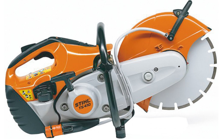 STIHL Benzin-Trennschleifer TS 410 3,2 kW 9,4 kg.mit 300mm KH-Trennscheibe Stein