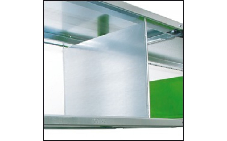 RECA Abteilungstrennblech für Steck- und Anbauregal 400 x 400 mm (PAK = 4 ST)