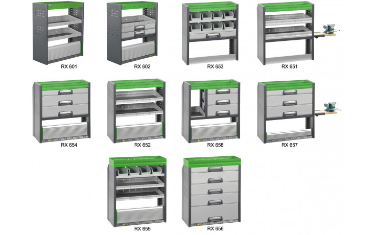 RECA MAXMOBIL Profi-Line Modul 990 x 805 x 310/410 mm RX655