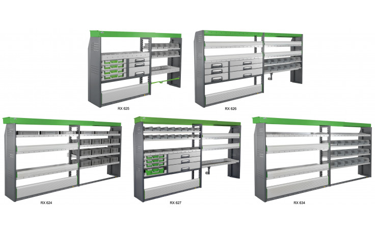 RECA MAXMOBIL Profi-Line Modul 1610 x 2855 x 310/410 mm RX625