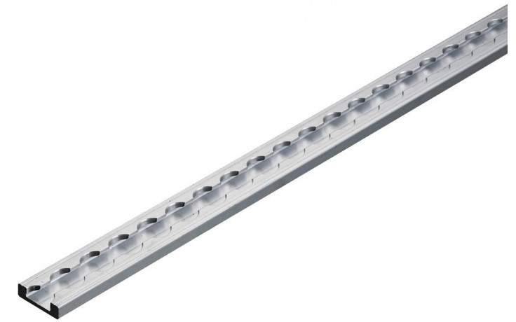 RECA MAXMOBIL Airline-Schiene 34 x 9,6 mm - Zuschnitt 2000 mm, ohne Flansch XAS.34X9-20-R
