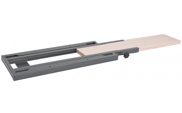 RECA MAXMOBIL Werkplatte ausziehbar inklusive Zwischenrahmen 1375 mm, RAL 7016 Struktur NWPAP 137-R
