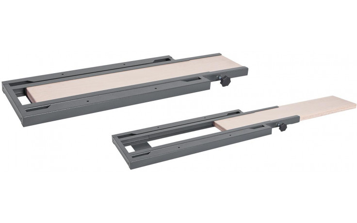 RECA MAXMOBIL Werkplatte ausziehbar inklusive Zwischenrahmen 1375 mm, RAL 7016 Struktur NWPAP 137-R