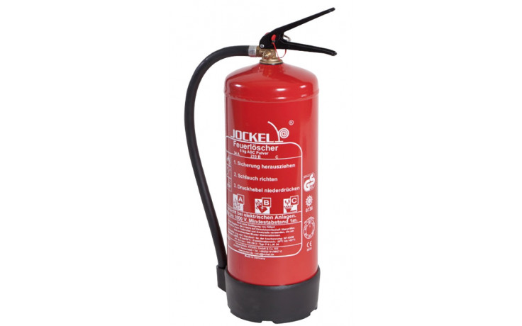 RECA MAXMOBIL Feuerlöscher 12 kg inklusive Kfz-Halterung