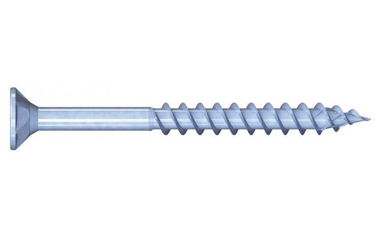 DNS® Spanplattenschraube - Senkkopf - Teilgewinde - verzinkt blau - 4 X 50 - TX20 - ETA 11/0106