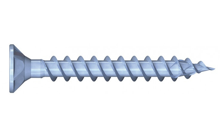 DNS® Spanplattenschraube - Senkkopf - Vollgewinde - verzinkt blau - 4 X 25 - TX20 - ETA 11/0106