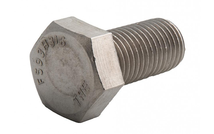 Sechskantschraube ASME-B18.2.1 - F593H - blank - 3/4 ZO - 10UNC X 2 ZO