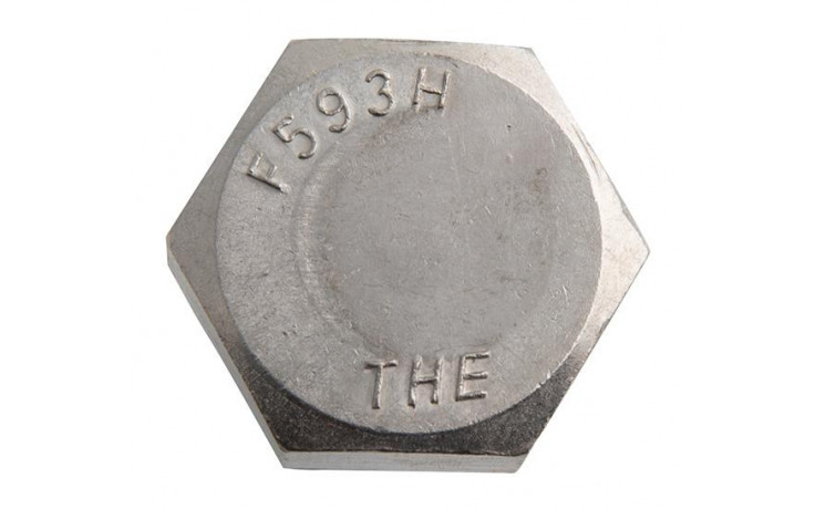 Sechskantschraube ASME-B18.2.1 - F593H - blank - 3/4 ZO - 10UNC X 2 ZO