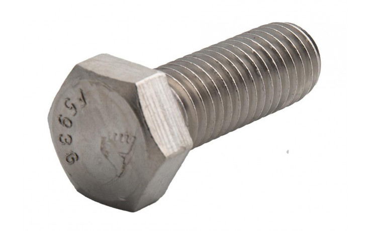 Sechskantschraube ASME-B18.2.1 - F593G - blank - 3/8 ZO - 16UNC X 3/4 ZO
