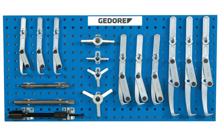 GEDORE Land + Baumaschinenreparatur-Abzieh-Set, Baukasten-System -2.40- Nr.:1393030