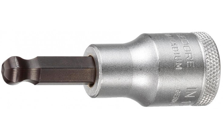 GEDORE Schraubendrehereinsatz 1/2" Kugelkopf Innen-6-kant 6 mm -IN 19 K 6- Nr.:2219336