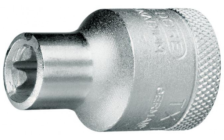 GEDORE Steckschlüsseleinsatz 1/2" TX 19, für Außen-TX Schrauben E10