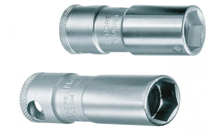 Zündkerzen-Einsatz GEDORE 1/2" Antrieb, mit Magnet, Nr.54MH, SW 16 mm = 5/8"