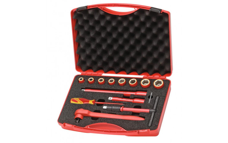 GEDORE VDE-Werkzeugsatz 14-teilig im Koffer -VDE 1001- Nr.:6602560