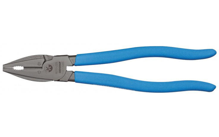 GEDORE Kraft-Kombinationszange 225 mm, tauchisoliert -8250-225 TL- Nr.:6708040