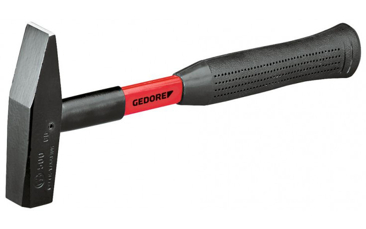GEDORE Schlosserhammer mit Fiberglasstiel, 500 g -500 F-500- Nr.:8598420
