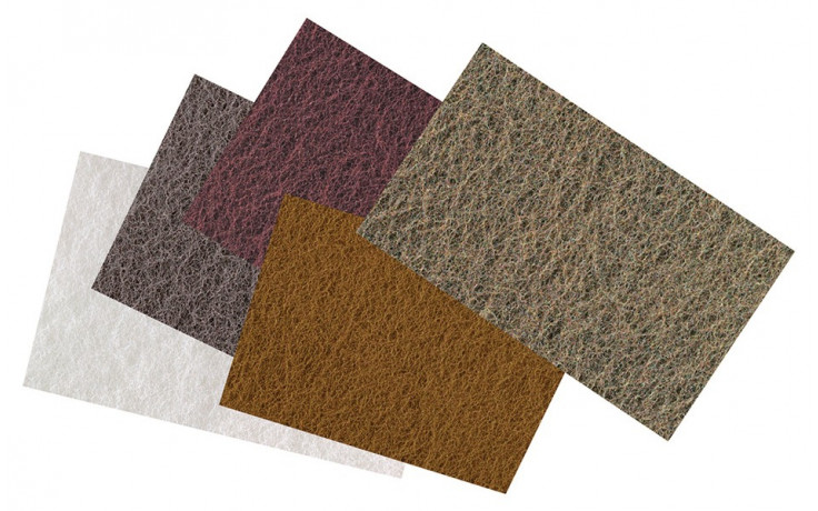 3M Scotch Brite Handpad Schleifvlies 7447 A/VFN rot