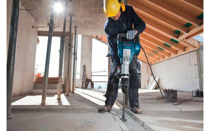 Schlaghammer mit SDS max GSH 11 VC, mit Zusatzgriff