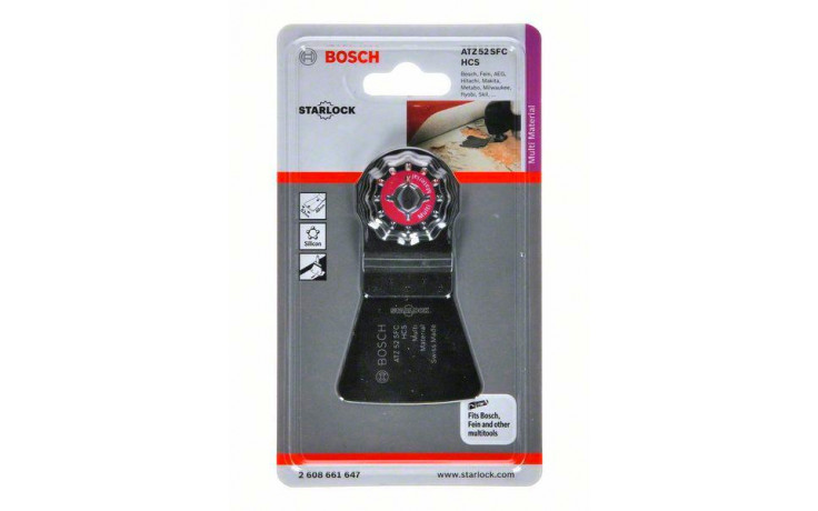HCS Schaber ATZ 52 SFC, flexibel, 52 x 38 mm, 1er-Pack