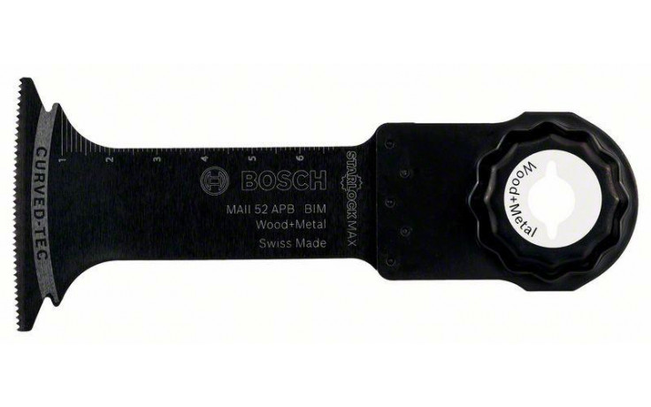 BIM Tauchsägeblatt MAII 52 APB, Wood and Metal, 70 x 52 mm, 1er-Pack