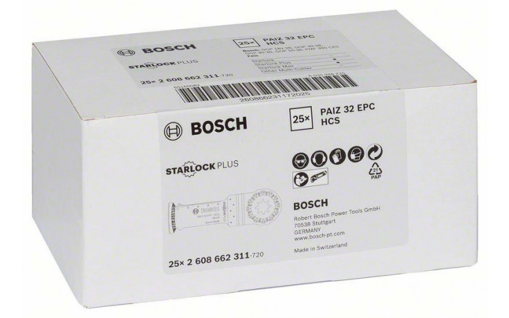 HCS Tauchsägeblatt PAIZ 32 EPC Wood, 60 x 32 mm, 1er-Pack