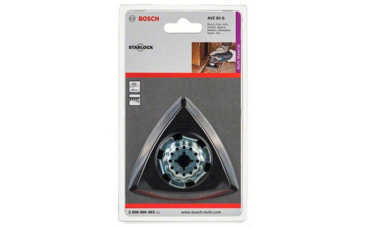 Starlock Schleifplatte AVZ 93 G