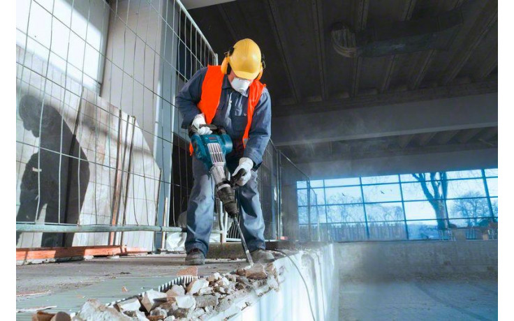 Schlaghammer mit SDS max GSH 11 VC, mit Zusatzgriff