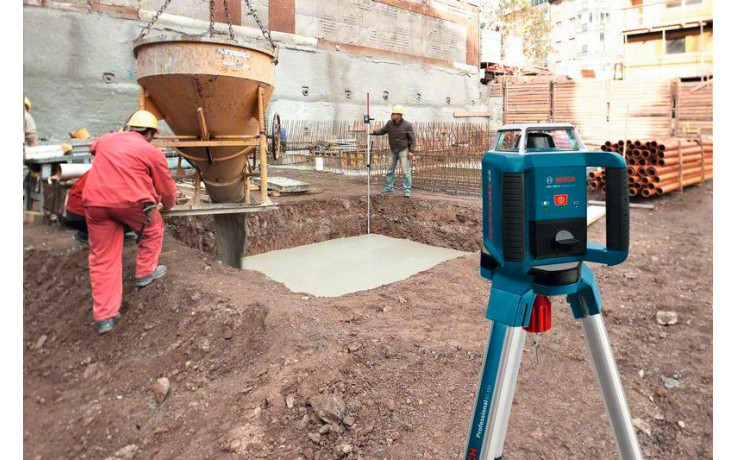Rotationslaser GRL 400 H, mit Laserempfänger LR 1 und Transportkoffer