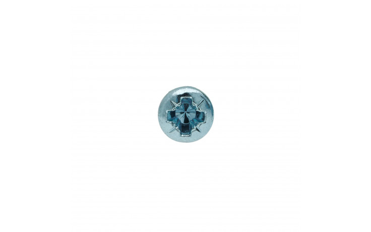 PT-Schraube mit Linsenkopf - WN 1412 - Stahl - verzinkt blau - 3 X 8 - PZ1