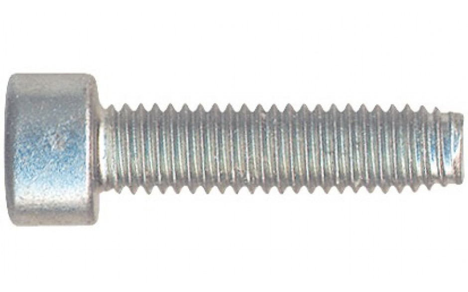 Gewindefurchende Schraube DIN 7500EE - Stahl - verzinkt blau - M4 X 20