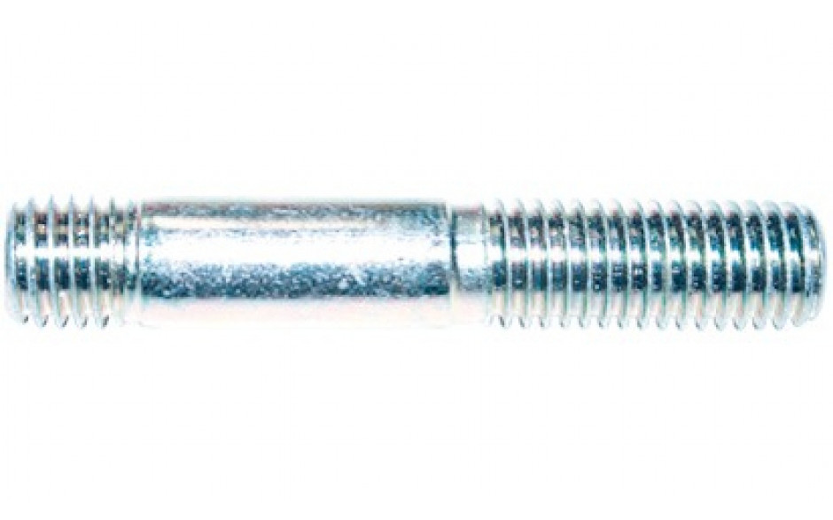 Stiftschraube DIN 938 - 8.8 - verzinkt blau - M10 X 30