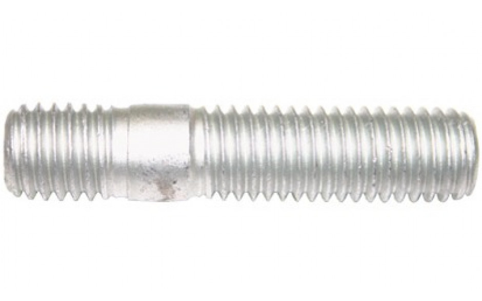 Stiftschraube DIN 938 - 10.9 - Zinklamelle silber - M12 X 30
