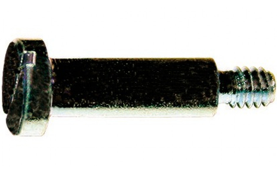 Flachkopfschraube DIN 923 - 5.8 - blank - M8 X 6