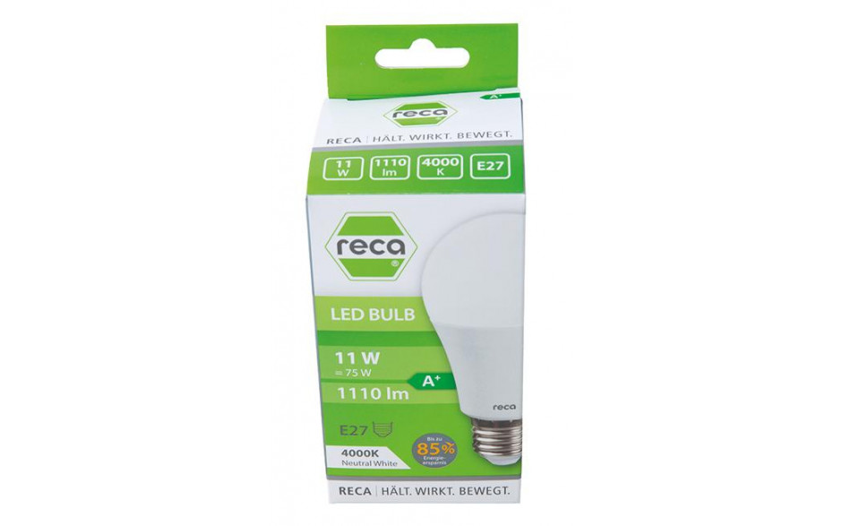 RECA LED BULB 11W E27 NEUTRALWEIß 1110LM