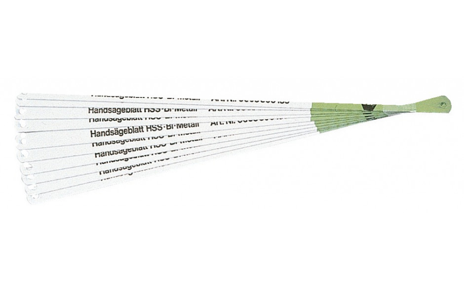 RECA Handsägeblatt Bi-Metall 300 x 13 x 0,65 mm mit progressiver Zahnung