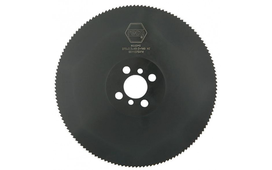 RECA Metall-Kreissägeblatt HSS-DMo5 370 x 3,0 x 40 mm Zahnteilung 6