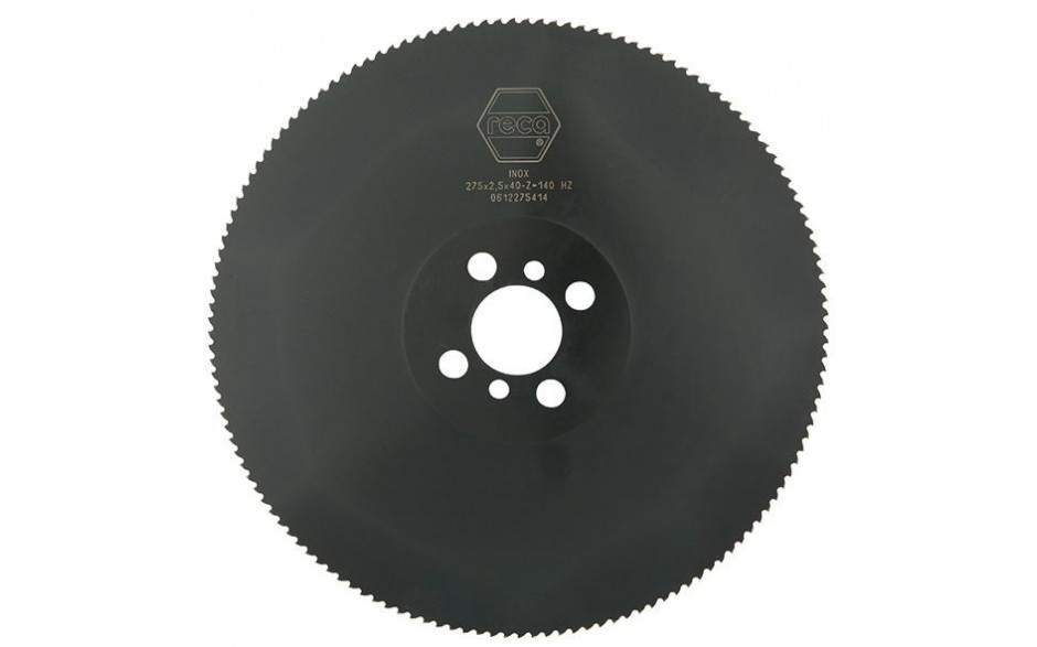RECA Metall-Kreissägeblatt Inox 275 x 2,5 x 40 mm Zahnteilung 4