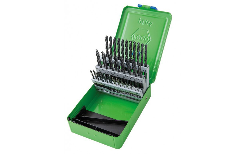 RECA Spiralbohrer Plus-Box HSS DIN 338-N Durchmesser 1 - 5,9 mm 50-teilig