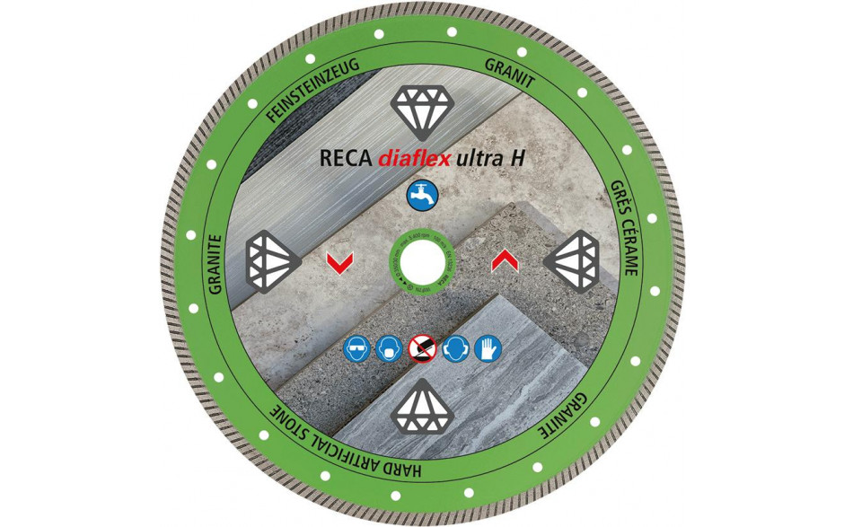 RECA Diaflex-Diamanttrennscheibe RS10 Ultra Ø 300 mm, Bohrung 25 mm