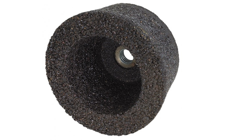 Schleiftopf für Stein kegelige Form 110/90 x 55 mm M14 Korn 24