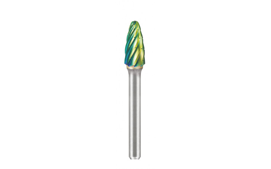RECA ultra Hartmetall-Frässtifte Rundbogenform Durchmesser x Länge 12 x 25 mm mit 6 mm Schaft