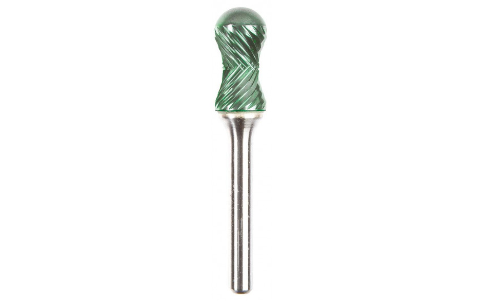 RECA ultra Hartmetall-Frässtifte Radius Durchmesser x Länge 12,7 x 70 mm mit 6 mm Schaft