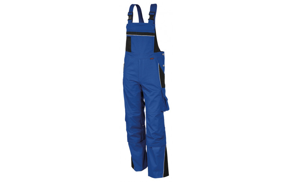 QUALITEX Latzhose 61937TC0 Kornblau/Schwarz Gr. 48