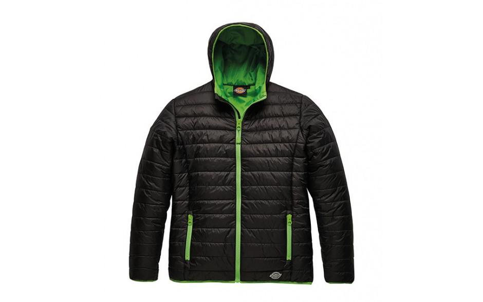 DICKIES Jacke Schwarz/Grün Gr. S
