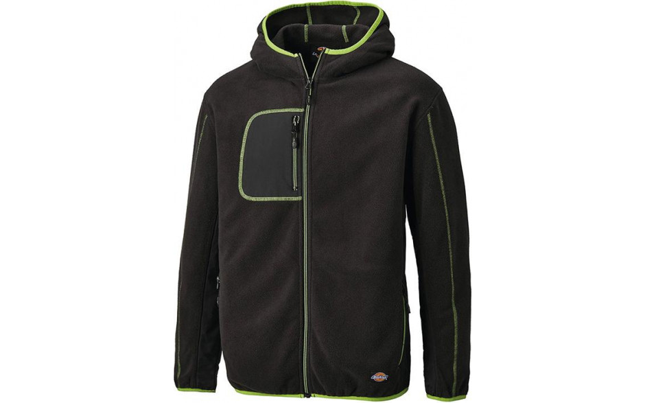 Fleeceweste DICKIES Schwarz/Grün, Gr.S